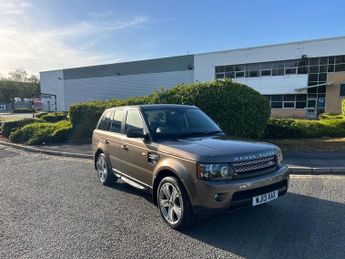 LAND ROVER RANGE ROVER SPORT 3.0 SD V6 HSE Black SUV 5dr Diesel Auto 4WD Euro 5 (255 bhp)-1 O