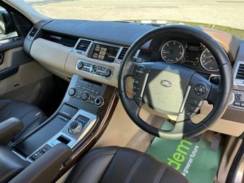 LAND ROVER RANGE ROVER SPORT 3.0 SD V6 HSE Black SUV 5dr Diesel Auto 4WD Euro 5 (255 bhp)-1 O