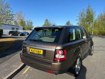 LAND ROVER RANGE ROVER SPORT 3.0 SD V6 HSE Black SUV 5dr Diesel Auto 4WD Euro 5 (255 bhp)-1 O