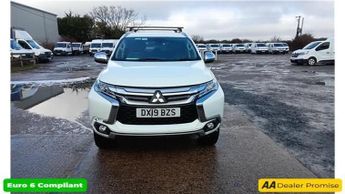 Mitsubishi Shogun Sport White 2.4D 3 Euro 6 SUV, 102,000 miles, ULEZ compliant, Automati