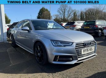 Audi A4 2.0 TDI S line Saloon 4dr Diesel S Tronic Euro 6 (s/s) (150 ps)