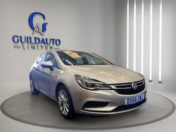 Vauxhall Astra 1.4i Turbo Design Hatchback 5dr Petrol Manual Euro 6 (125 ps)