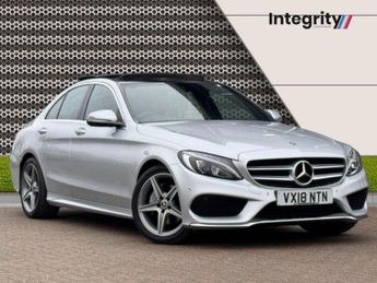 Mercedes C Class 2.0 C200 AMG Line (Premium) Saloon 4dr Petrol G-Tronic+ Euro 6 (