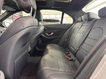 MERCEDES-BENZ C-CLASS 2.0 C200 AMG Line (Premium) Saloon 4dr Petrol G-Tronic+ Euro 6 (