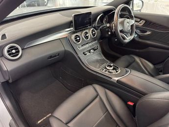 MERCEDES-BENZ C-CLASS 2.0 C200 AMG Line (Premium) Saloon 4dr Petrol G-Tronic+ Euro 6 (