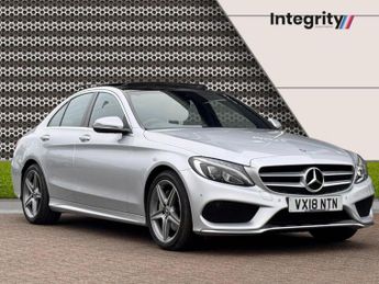 MERCEDES-BENZ C-CLASS 2.0 C200 AMG Line (Premium) Saloon 4dr Petrol G-Tronic+ Euro 6 (