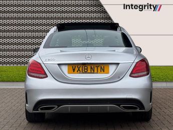 MERCEDES-BENZ C-CLASS 2.0 C200 AMG Line (Premium) Saloon 4dr Petrol G-Tronic+ Euro 6 (