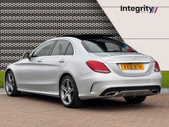 MERCEDES-BENZ C-CLASS 2.0 C200 AMG Line (Premium) Saloon 4dr Petrol G-Tronic+ Euro 6 (