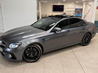 MERCEDES-BENZ E-CLASS 4.0 E63 V8 BiTurbo AMG Saloon 4dr Petrol SpdS MCT 4MATIC+ Euro 6