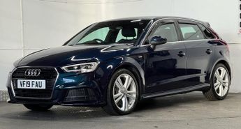 AUDI A3 2.0 TDI 35 S line Sportback 5dr Diesel S Tronic Euro 6 (s/s) (15
