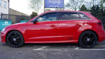 AUDI A3 2.0 TDI S line Sportback 5dr Diesel S Tronic quattro Euro 6 (s/s