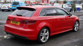 AUDI A3 2.0 TDI S line Sportback 5dr Diesel S Tronic quattro Euro 6 (s/s
