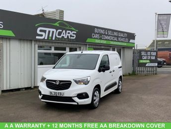 Vauxhall Combo 1.5 Turbo D 2000 Sportive Panel Van 4dr Diesel Manual L1 H1 Euro