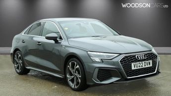 Audi A3 1.0 TFSI 30 S line Saloon 4dr Petrol Manual Euro 6 (s/s) (110 ps