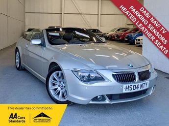 BMW 645 4.4 645Ci V8 Convertible 2dr Petrol Auto Euro 3 (333 bhp)