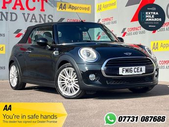 MINI Convertible 1.5 Cooper Convertible 2dr Petrol Manual Euro 6 (s/s) (136 ps)