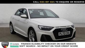 Audi A1 1.0 TFSI 30 S line Sportback 5dr Petrol Manual Euro 6 (s/s) (110