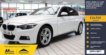 BMW 320 2.0 320d M Sport Saloon 4dr Diesel Auto Euro 6 (s/s) (190 ps)