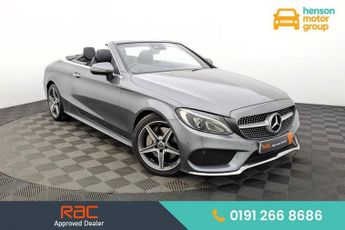 Mercedes C Class 2.1 C250d AMG Line (Premium Plus) Cabriolet 2dr Diesel G-Tronic+