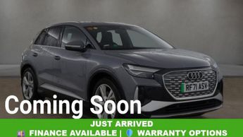 AUDI Q4 E-TRON 40 S line SUV 5dr Electric Auto 82kWh (204 ps)