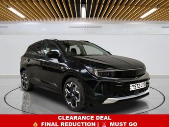 Vauxhall Grandland 1.2 Turbo Ultimate SUV 5dr Petrol Manual Euro 6 (s/s) (130 ps)