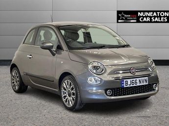 Fiat 500 1.2 Lounge Hatchback 3dr Petrol Manual Euro 6 (s/s) (69 bhp)