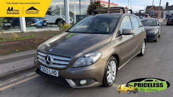 MERCEDES-BENZ B-CLASS 1.6 B180 BlueEfficiency SE MPV 5dr Petrol 7G-DCT Euro 5 (s/s) (1