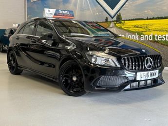 Mercedes A Class 1.5 A180d AMG Line Hatchback 5 Door Diesel Manual Black  Euro 6 