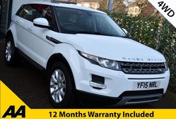 Land Rover Range Rover Evoque 2.2 SD4 PURE TECH 4WD 5 DOOR 9-SPEED AUTO 187 BHP