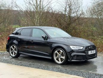 AUDI S3 2.0 TFSI Black Edition Sportback 5dr Petrol S Tronic quattro Eur