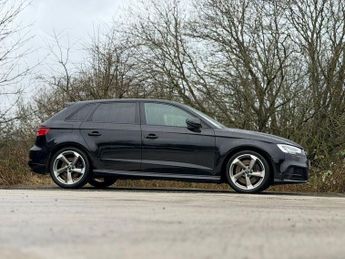 AUDI S3 2.0 TFSI Black Edition Sportback 5dr Petrol S Tronic quattro Eur