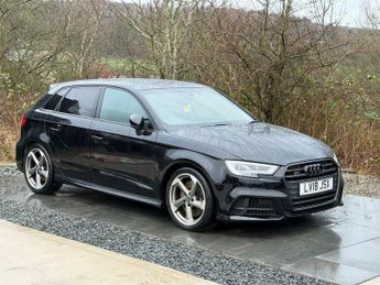 AUDI S3 2.0 TFSI Black Edition Sportback 5dr Petrol S Tronic quattro Eur