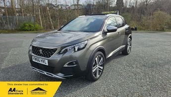 Peugeot 3008 2.0 BlueHDi GT SUV 5dr Diesel EAT Auto 6Spd Euro 6 (s/s) (180 ps