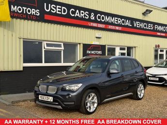 BMW X1 2.0 20d xLine SUV 5dr Diesel Auto xDrive Euro 5 (s/s) (184 ps)