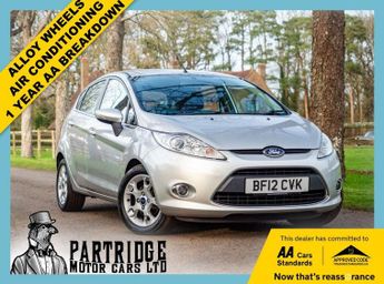 Ford Fiesta 1.4 Zetec Hatchback 5dr Petrol Manual (133 g/km, 94 bhp)