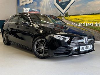 Mercedes A Class 1.5 A180d AMG Line Hatchback 5 Door Diesel Automatic Black 7G-DC