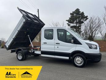 Ford Transit 130 2.0 350 EcoBlue Leader Double Cab TIPPER  RWD L3 Euro 6 +VAT