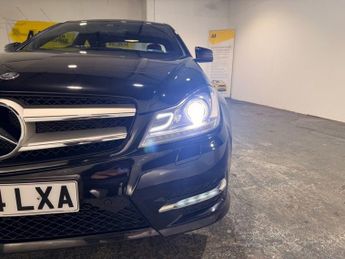 MERCEDES-BENZ C-CLASS 1.6 C180 AMG Sport Edition Coupe 2dr Petrol G-Tronic+ Euro 6 (s/
