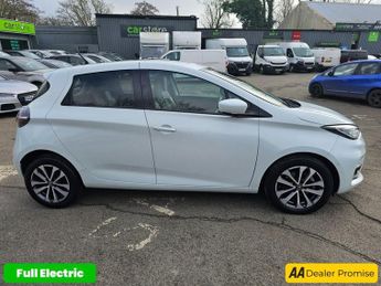 RENAULT ZOE White R135 EV50 GT Line Hatchback, 17,800 miles, Fully electric 