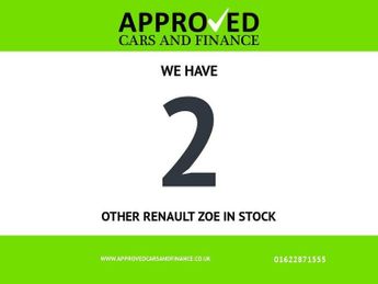 RENAULT ZOE Blue R135 EV50 GT Line Hatchback, 24,300 miles, Fully electric A