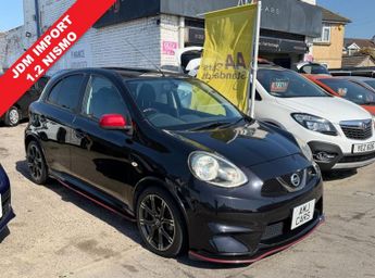 NISSAN MICRA MARCH NISMO 1.2 Petrol Black 5dr