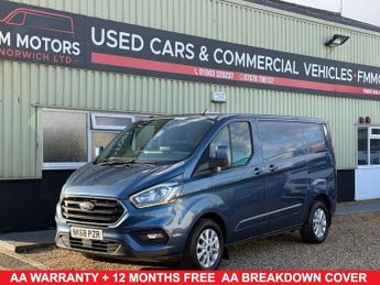 Ford Transit 2.0 280 EcoBlue Limited Panel Van 5dr Diesel Manual L1 H1 Euro 6