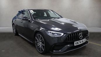 Mercedes C Class 2.0 C43 MHEV AMG (Premium Plus) Saloon 4dr Petrol Hybrid G-Troni