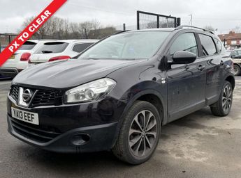 Nissan Qashqai 1.6 dCi 360 SUV 5 Door Diesel Manual Black 2WD Low Tax