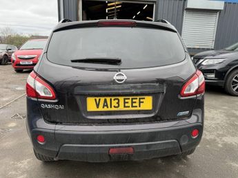 NISSAN QASHQAI 1.6 dCi 360 SUV 5 Door Diesel Manual Black 2WD Low Tax