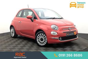 Fiat 500 1.2 Lounge Hatchback 3dr Petrol Manual Euro 6 (s/s) (69 bhp)