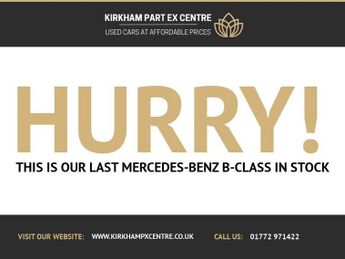 MERCEDES-BENZ B-CLASS 1.8 B180 CDI BlueEfficiency Sport MPV 5dr Diesel 7G-DCT Euro 5 (