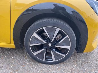 PEUGEOT E-208 50kWh GT Hatchback 5dr Electric Auto (7kW Charger) (136 ps)