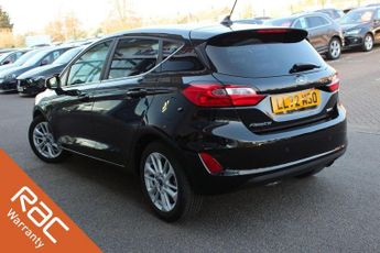 FORD FIESTA 1.0T EcoBoost MHEV Titanium Hatchback 5dr Petrol Hybrid DCT Euro