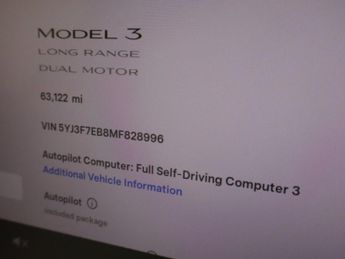 TESLA Model 3 (Dual Motor) Long Range Saloon 4dr Electric Auto 4WDE (346 ps)